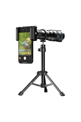 Apexel Yeni Yükseltme 36x Telefoto Akıllı Telefon Lens Kiti Tanımlandığı Gibi