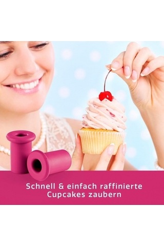 Ulzyvf Yuvarlak Tıpa Silikon Seti, Pembe Mutfak Kek Kalp Kalıp, Gw Kalp Şekli Pembe Kalp Şekli Pembe