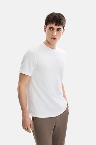 Backandbond Ekru Regular Fit Basic Tişört