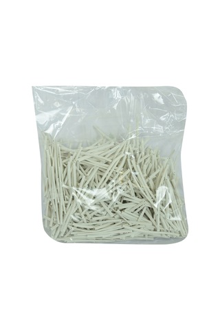 Lokman Avm Bağlama Teli Tel Klips Pvc Kaplamalı Beyaz Takribi 500 Adetli 500 G