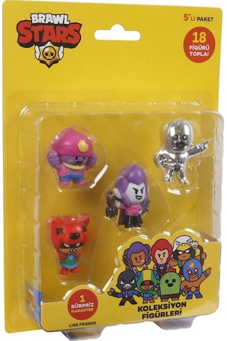 Pmı Brawl Stars 5'li Figür Model 6 Diğer