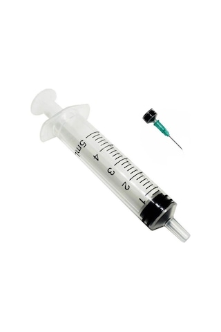 Ayset - 5 Ml 3 Parça Yeşil Kısa İğneli Enjektör 21g X 16 Mm 10 A Ayset - 5 Ml 3 Parça Yeşil Kısa İğneli Enjektör 21g X 16 Mm 10 A