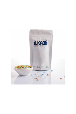 Renkli Draje Mini Çikolata 250 Gr Şeker Kaplı Çikolata İlka Gıda