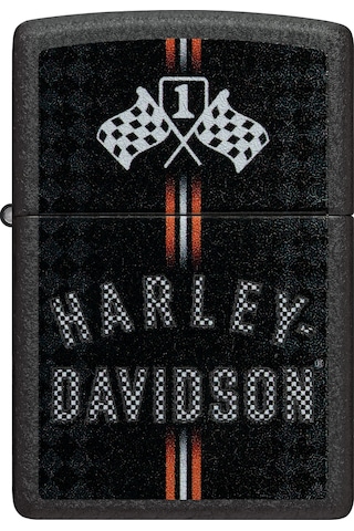 Zippo Harley Davidson First Place Dizayn Çakmak Siyah