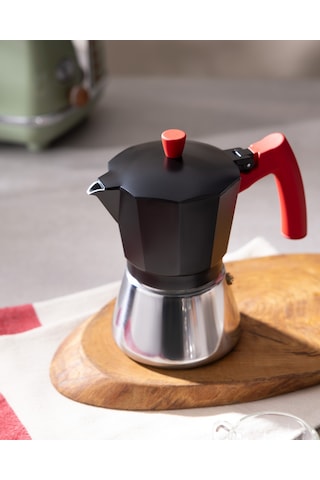 Carla Moka Pot - Çelik - 300 Ml