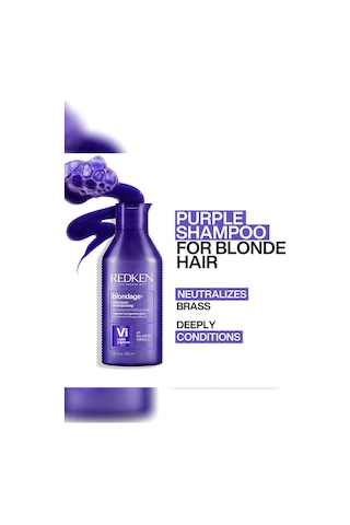 Redken Blondage Turunculaşma Karşıtı Mor Şampuan 300ml