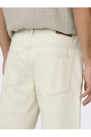 Only & Sons Onsedge Ecru 2044 Pım Dnm Shorts Noos Erkek Pembe Şort - 22032044