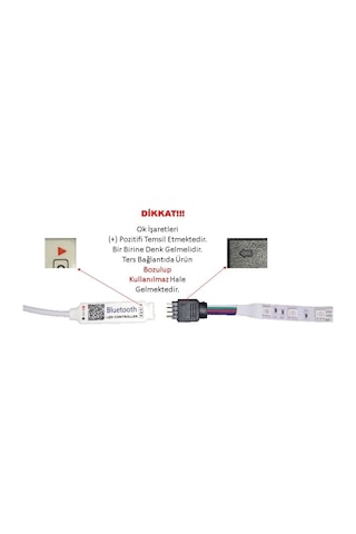 BLUETOOTH RGB ŞERİT LED KONTROL MODÜL CİHAZI