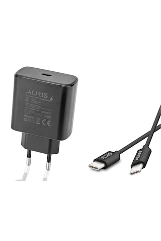 Auris ARS-CH35 45W Type C Şarj Aleti Seti