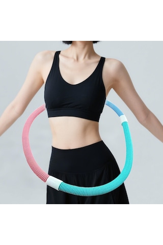 Suntek Ağırlıklı Fitness Çemberi Ev Spor Salonu Pvc Yumuşak Çok Renkli