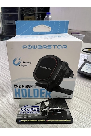 Powerstar Kaliteli Mıknatıslı Izgaraya Geçme Telefon Tutacak
