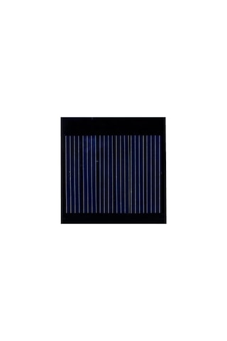 Mini Güneş Paneli 4cmx4cm 3 Volt 0,1amper + Ve - Uç Kablolu