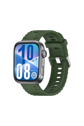 Novstrap Huawei Watch Fit 4 Pro/fit 4/fit 3 İle Uyumlu Kordon Tam Uyumlu Pimli Lansman Silikon Kayış