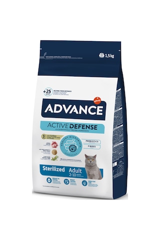 Advance - 63 - Cat Sterılızed Turkey - Shophnrl - 1,5 Kg Advance - 63 - Cat Sterılızed Turkey - Shophnrl - 1,5 Kg