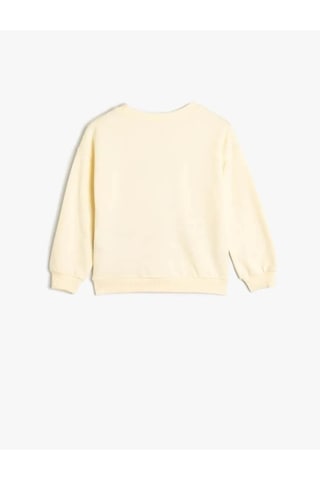 Koton Erkek Bebek Sweatshirt Ekru 5wmb10106tk 25ky59003230 Y5915 Ekru