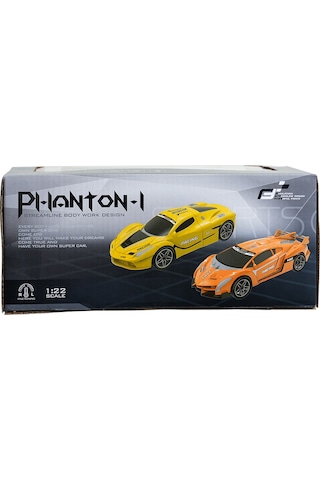 1:22 Phantom Gt Dört Yönlü Hareket Eden Uzaktan Kumandalı Araba K Çok Renkli