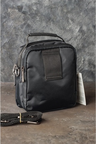 Çok Gözlü El Ve Omuz Askılı Siyah Su Geçirmez Çanta 3460 Siyah