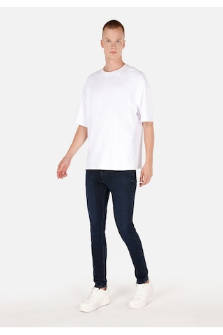 Colins Skinny Fit Düşük Bel Dar Paça Erkek Lacivert Jean Pantolon Cl1070526 Q1.v1 Dn43622 Denim