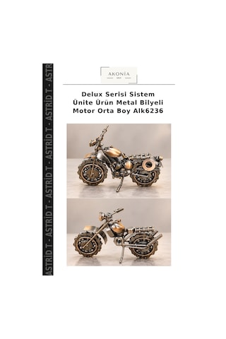 Delux Serisi Sistem Ünite Ürün Metal Bilyeli Motor Orta Boy Alk6236