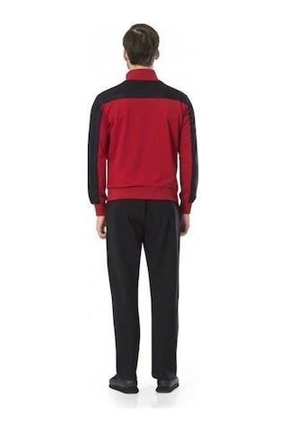 Pierre Cardin 7045 Uzun Kollu Erkek Eşofman Takımı - Bordo - S Bordo