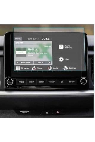Kia Stonic Uyumlu 8 Inç Navigasyon Nano Ekran Koruyucu