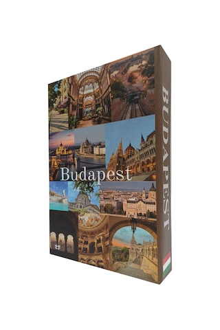 2026 -769 Budapest Dekoratif Kitap Kutusu