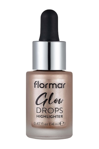 Flormar Glow Drops Doğal Mineral İçeren Damlalıklı Likit Aydınlatıcı 001 Moon Glow
