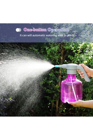 Geeroyoo 3l Otomatik Bahçe Püskürtücüsü - Çiçek Sulama Ve Temizlik İçin Şarj Edilebilir Elektrikli Sprey