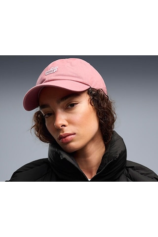 Puma Ess No.1 Logo Patch Bb Cap Şapka 02599713 Pembe