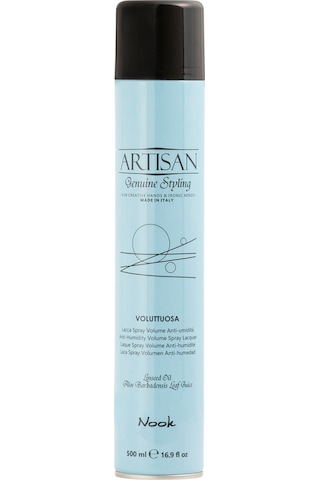 Nook Artisan Nem ve Kabarma Karşıtı Hacim Veren Profesyonel Saç Spreyi 500 ML