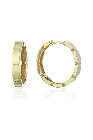 Reis Kuyumculuk T10520 Mahal Pure Earrings Altın Küpe