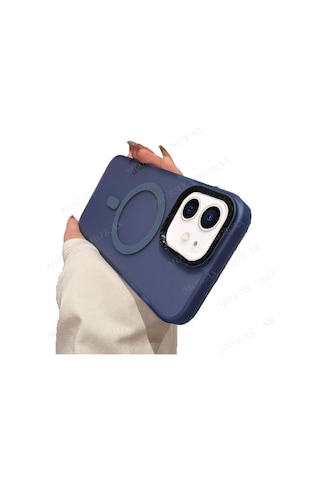 Apple Uyumlu iPhone 11 Kılıf Mat Kadifemsi Special Edition Pc Magsafe Kapak