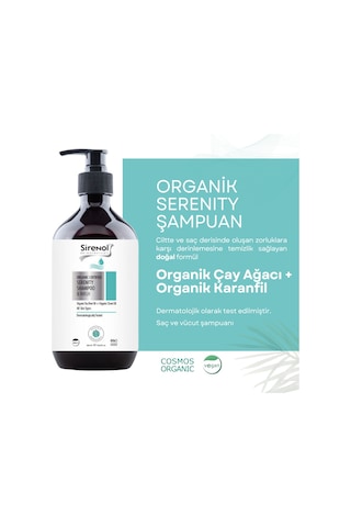Sirenol Serenity Çay Ağacı & Karanfil Saç ve Vücut Şampuanı 250 ML