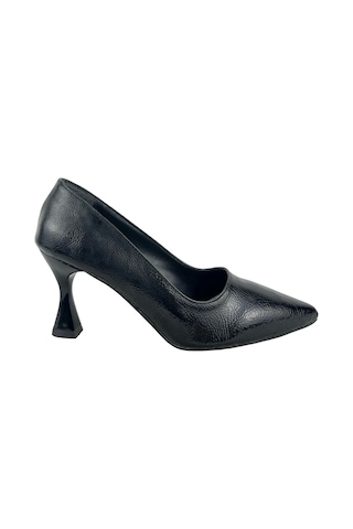 Matzeliger Mzg1173 Siyah Kadın Kalem Topuklu Stiletto