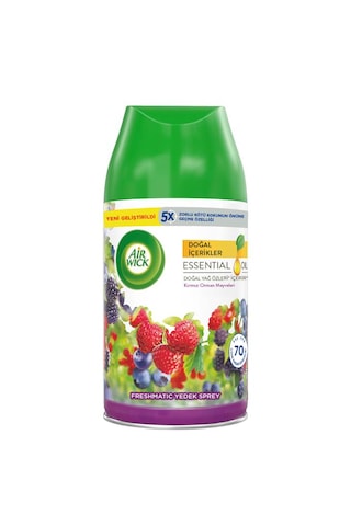 Air Wick Kırmızı Orman Meyveleri Oda Kokusu Freshmatic Yedek Spreyi 250 Ml Kırmızı Meyveli Çiçeksi