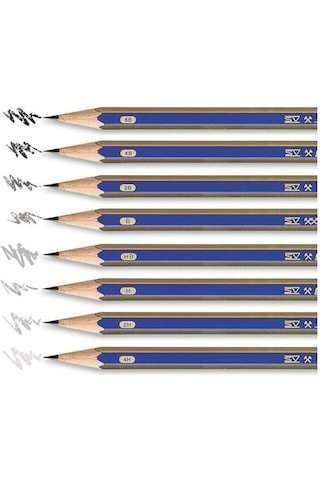 Faber-Castell Goldfaber 1221 Dereceli Kurşunkalem 5B 12'Li  Kutu