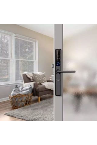 Philips Akıllı Kilit Ddl608-5hws, Dar Çerçeve Kapılara Uygun