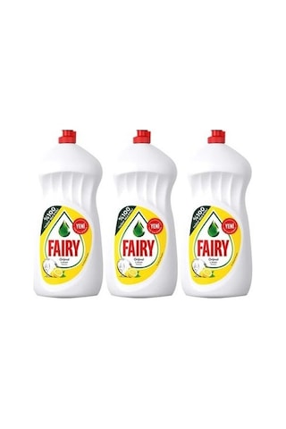 Fairy Sıvı Bulaşık Deterjanı Limon 1500 ml x 3 Adet