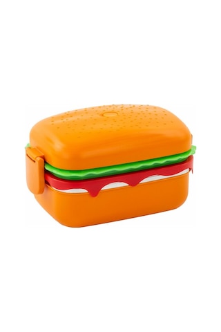 Akıllıelma-laxson Beslenme Kabı Çelik İthal Hamburger 97101 1011 Turuncu