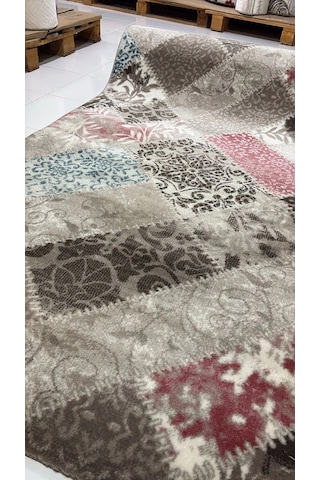 Merinos Akrilik Halı 100x400 Yolluk Halı Renkli