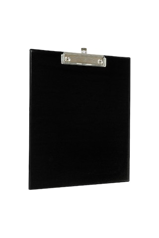 Ekc-kapaksız Sekreterlik Pvc- Yazı Tablası Bloknot Metal Klipsli