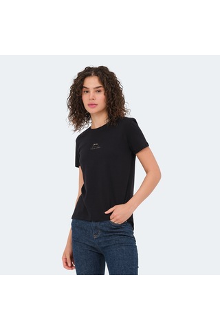 Slazenger VIRAJ Kadın  Siyah Tişört