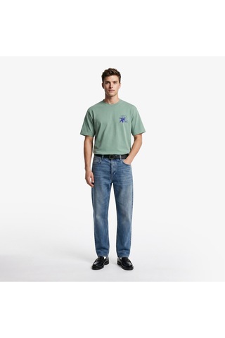 Market Walking And Talking Lawyer Erkek Yeşil T-shirt Ss0620