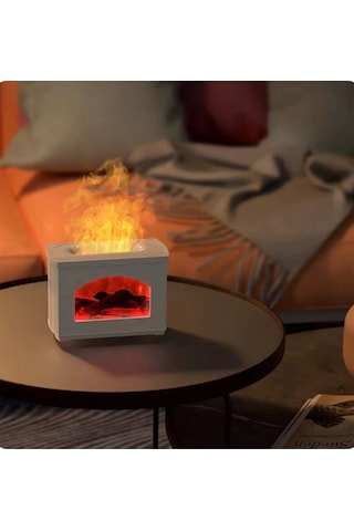 Şömine Hava Nemlendirici Aromatik Oda Kokusu 270 Ml Difüzörü Buhar Makinası - 9013070805056ynt