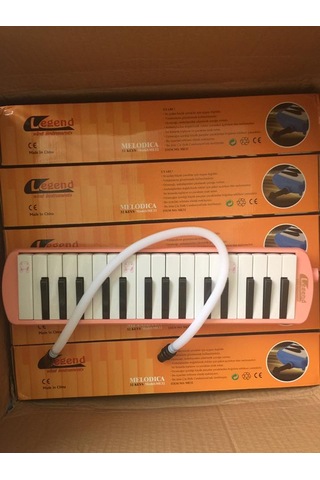 Legend Me-32Pk Model 32 Tuş Çantalı Pembe Renk Melodika Seti