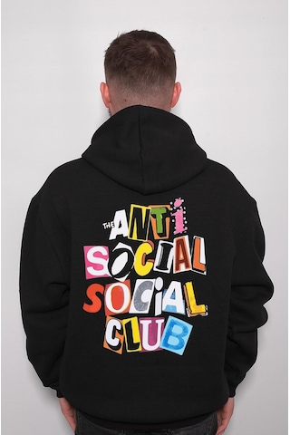 Anti Social Social Club Anti Sosyal Kulüp Sweatshirt Unisex Kapüşonlu Hoodie 001