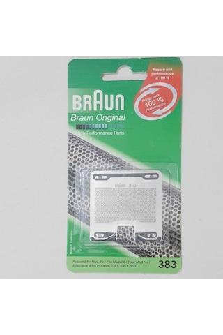 Braun 383 Tıraş Makinesi Eleği Braun 383 Tıraş Makinesi Eleği