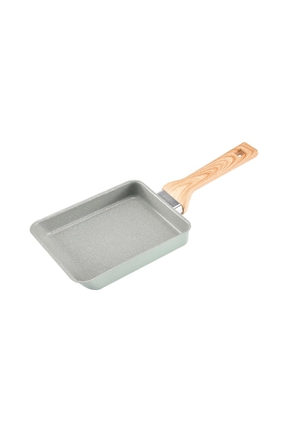Homyl Japon Omlet Tavası Yapışmaz Tüm Soba Üstleri Yeşil