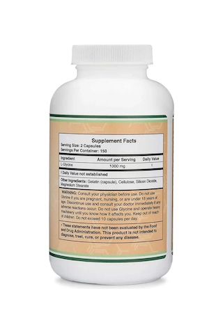 Glycine 1,000 Mg 300 Kapsül Relax