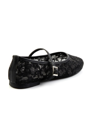 Bambi Siyah Kadın Espadril K01246152213 Siyah
